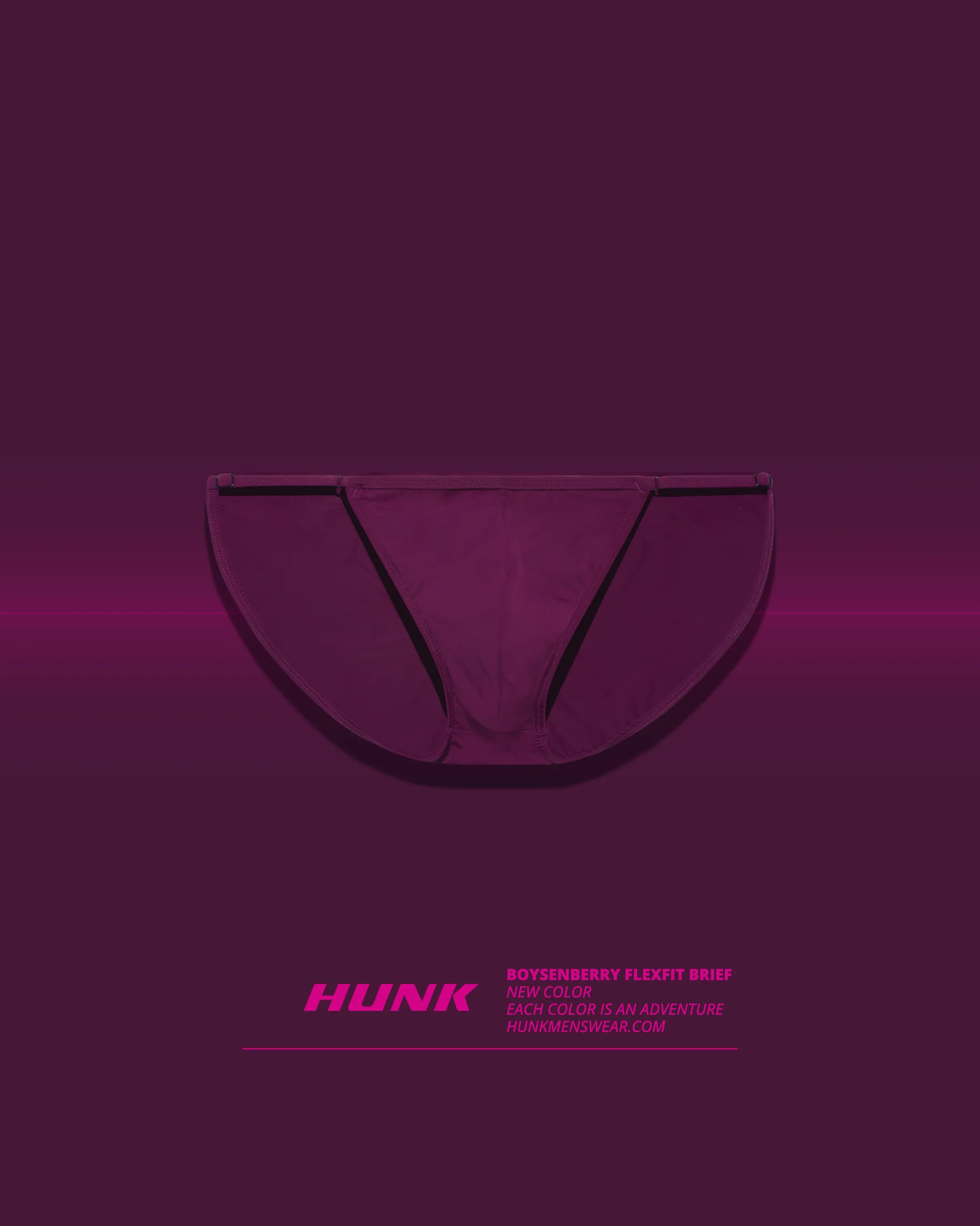 Boysenberry FlexFit Brief - HUNK Menswear