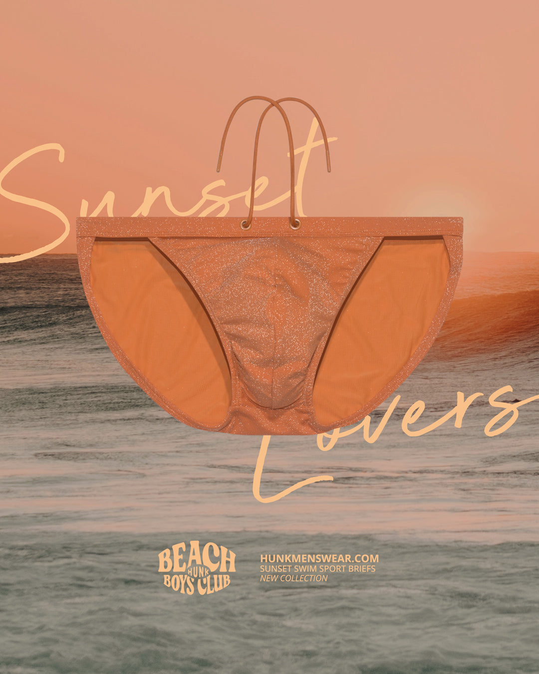 Sunset Swim Sport Brief - HUNK Menswear
