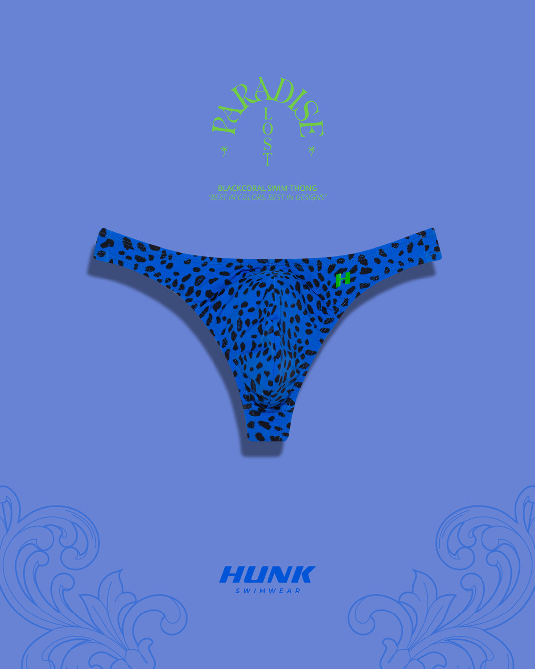 Tanga de Banho Blackcoral 