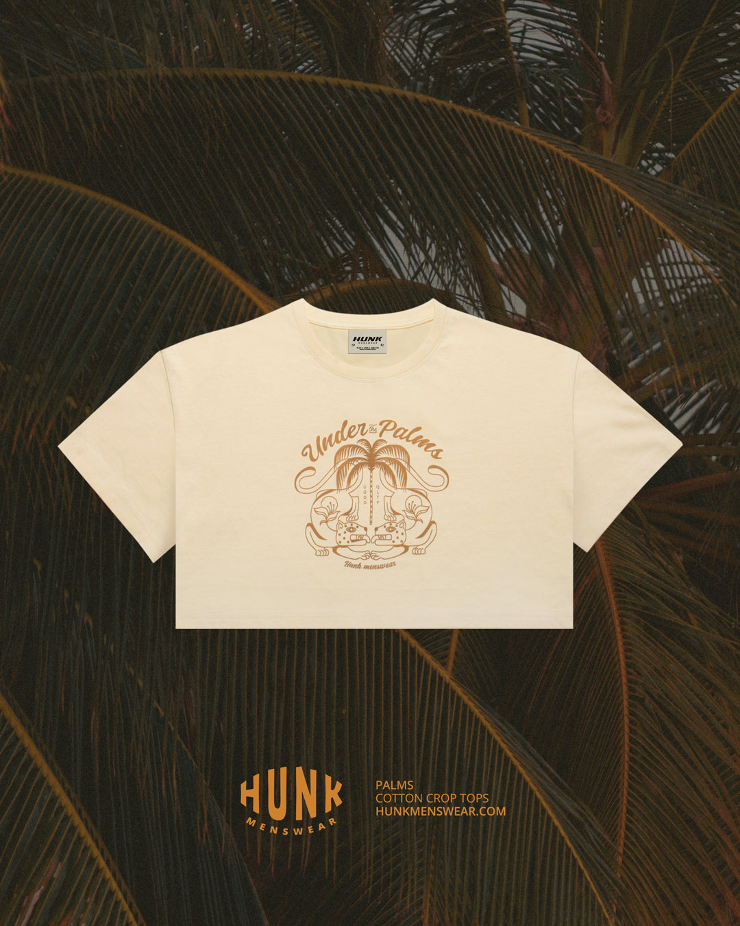 Palms Crop Top