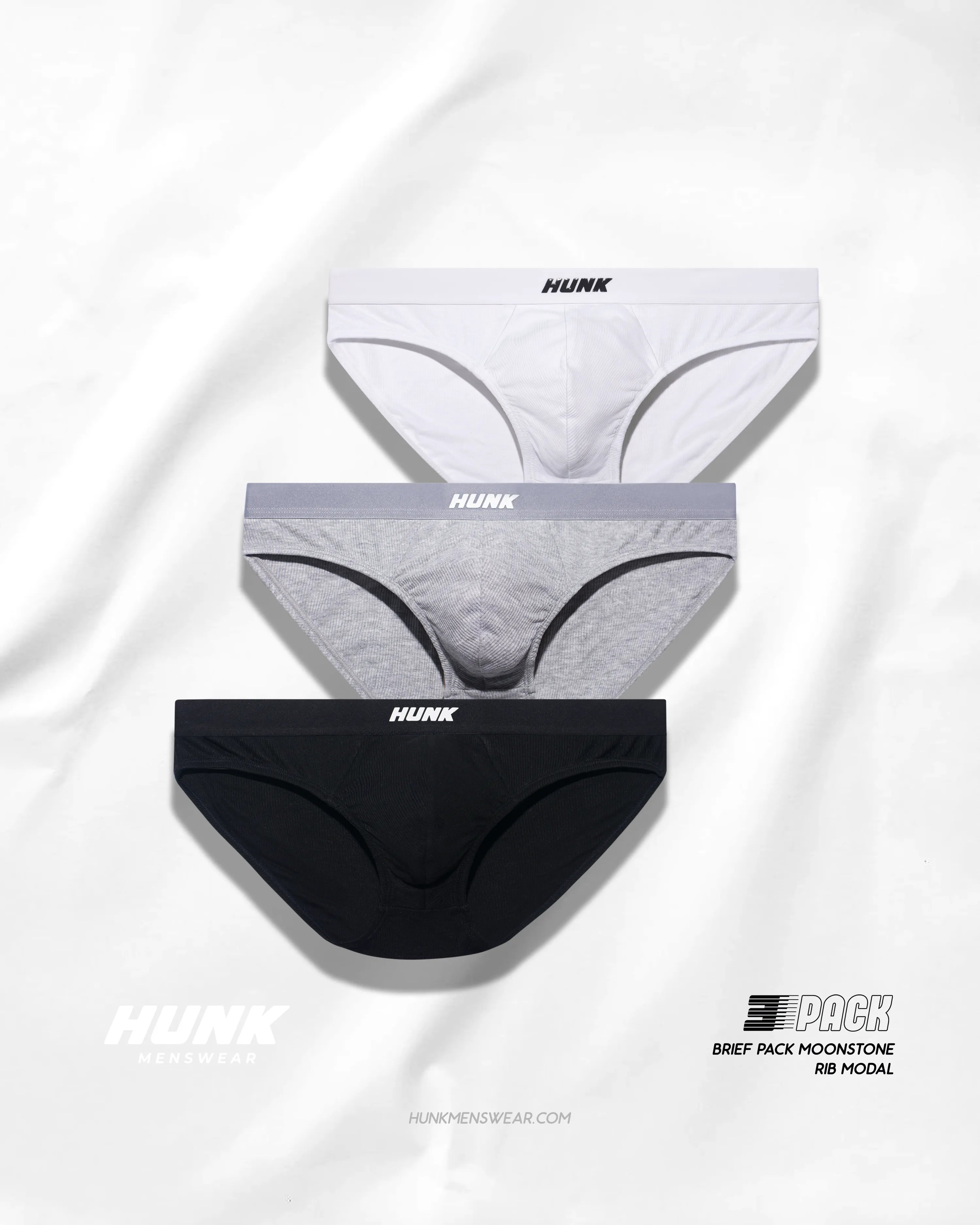 Moonstone 3-Pack Briefs