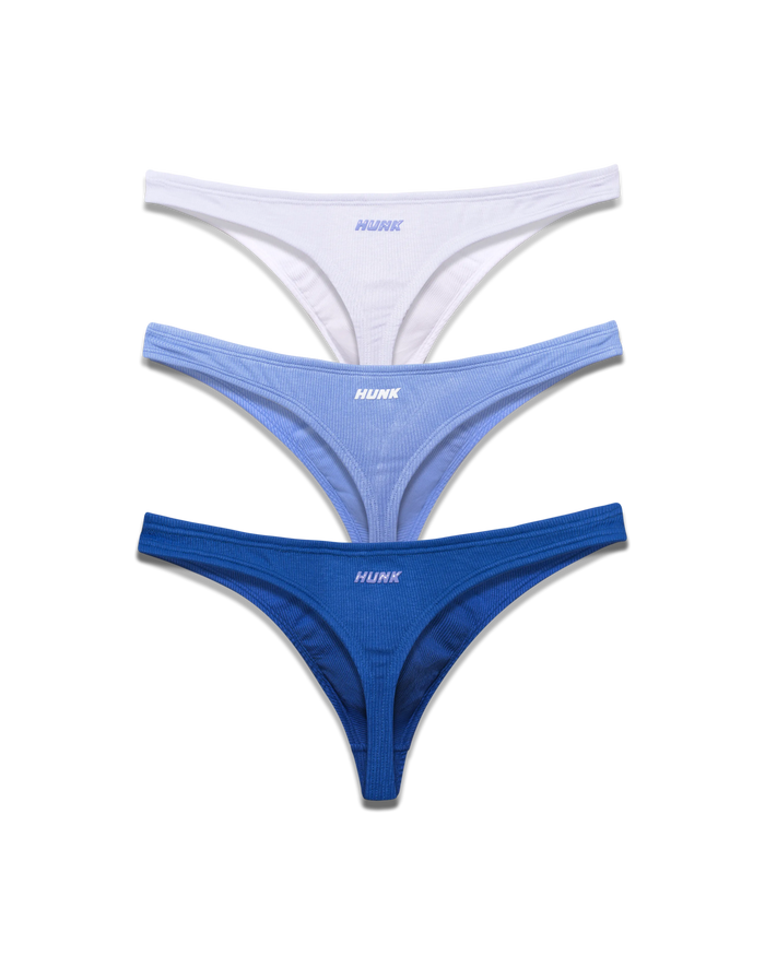 Ultrablue 3-Pack Thongs