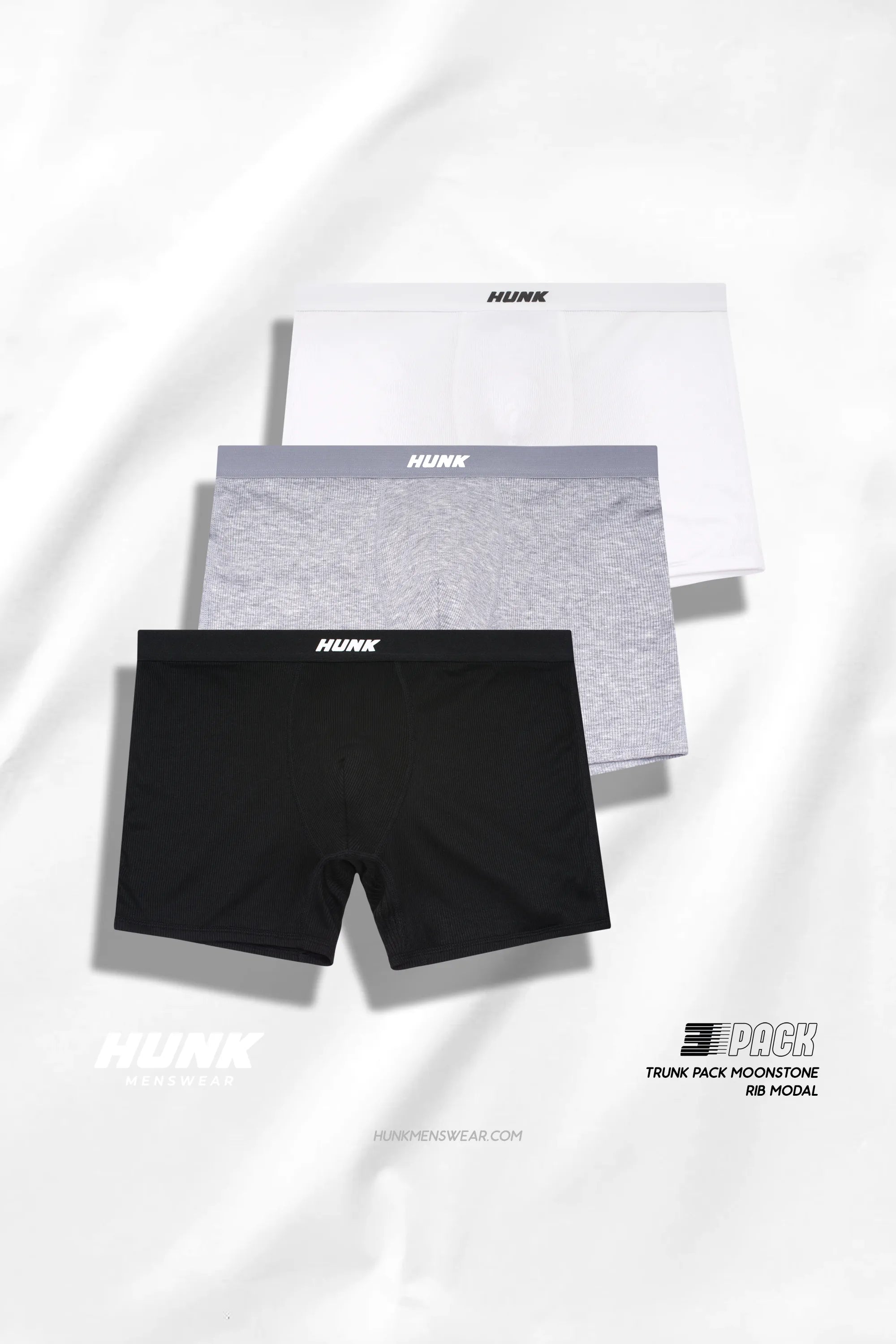 Lot de 3 Boxers Moonstone