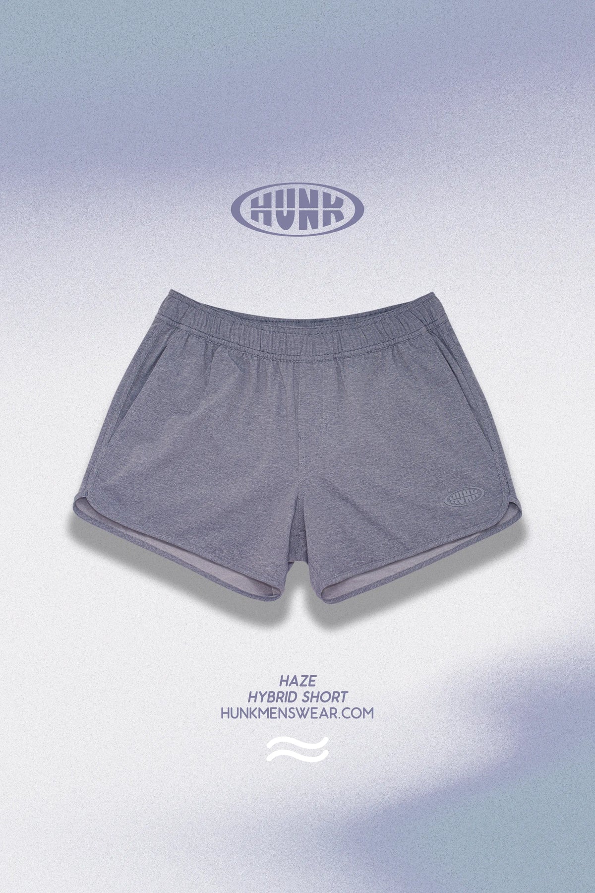 Short Híbrido 3" Haze - cor Haze