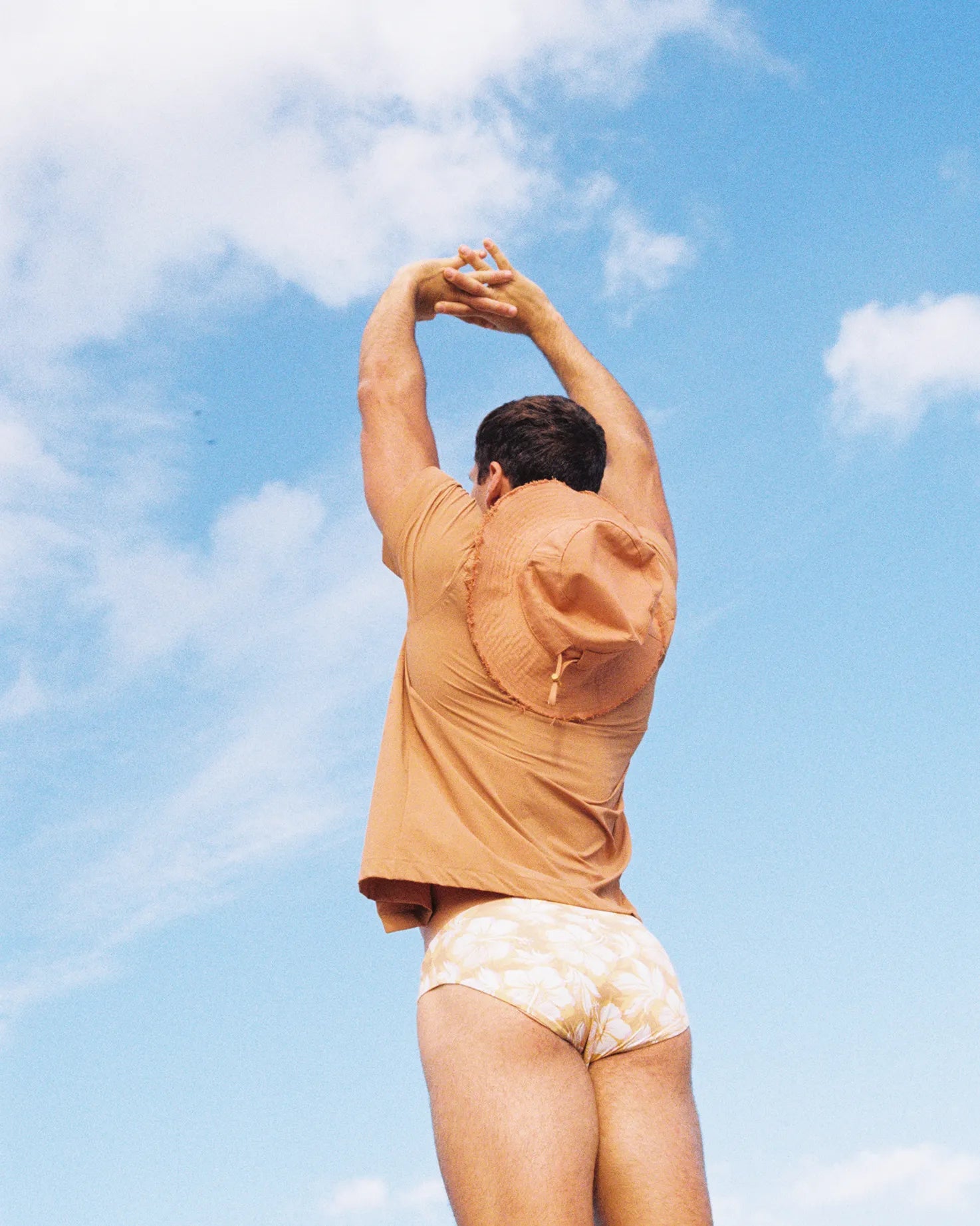 Hibiscus Swim Brief - HUNK Menswear