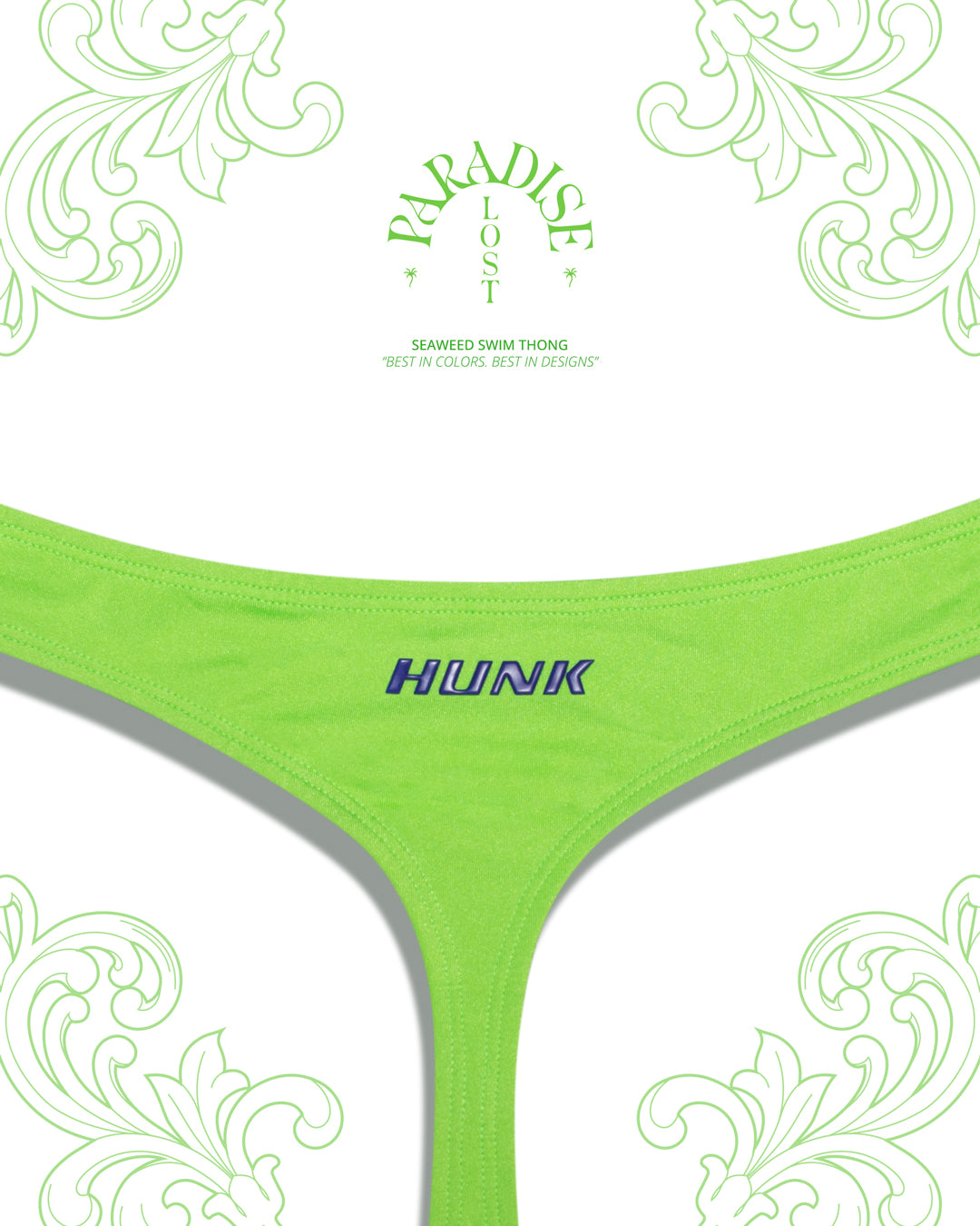 Seaweed Swim Thong - HUNK Menswear